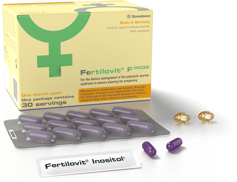 Product photo Fertilovit F PCOS