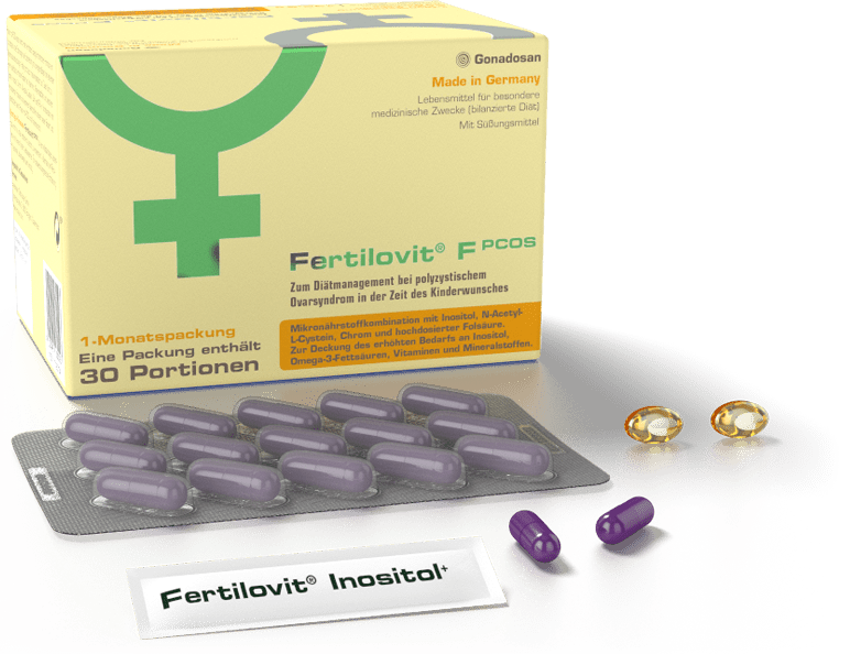 Produktfoto Fertilovit F PCOS